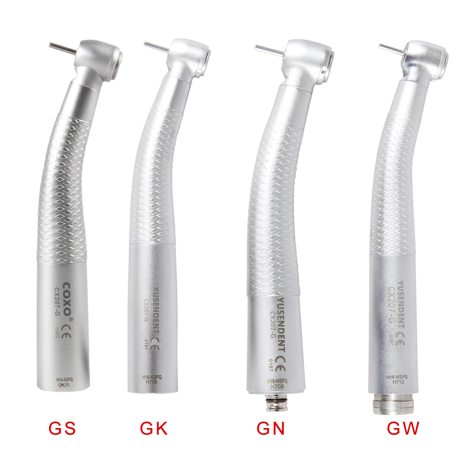 Dental Fiber Optic High Speed Turbine for COXO Fiber Optic LED Handpiece Standard for KaVo NSK Sirona