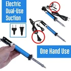 Горячий отсасывающий всасывающий насос ручной припой присоска двойного назначения Электрический паяльник NDS