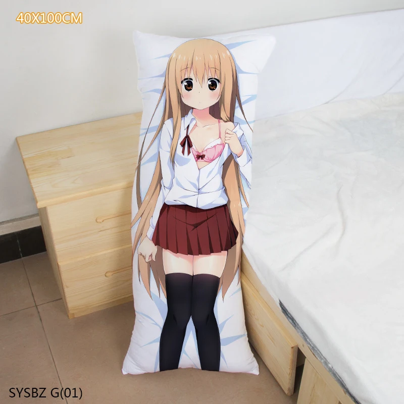 Длинная Подушка в стиле аниме 1 шт. большого размера с принтом дакимакура на заказ