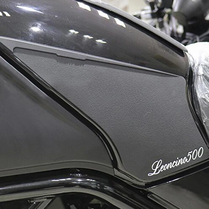 Motorcycle Tank Pad Protector Sticker Decal Gas Fuel Knee Grip Traction Side for Benelli Leoncino 500 Leoncino500 BJ500 | Автомобили и