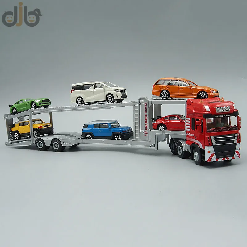 

1:55 Diecast Engineering Truck Model Toy Transport Vechicle For Collection