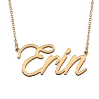 erin custom name necklace customized pendant choker personalized jewelry gift for women girls friend christmas present