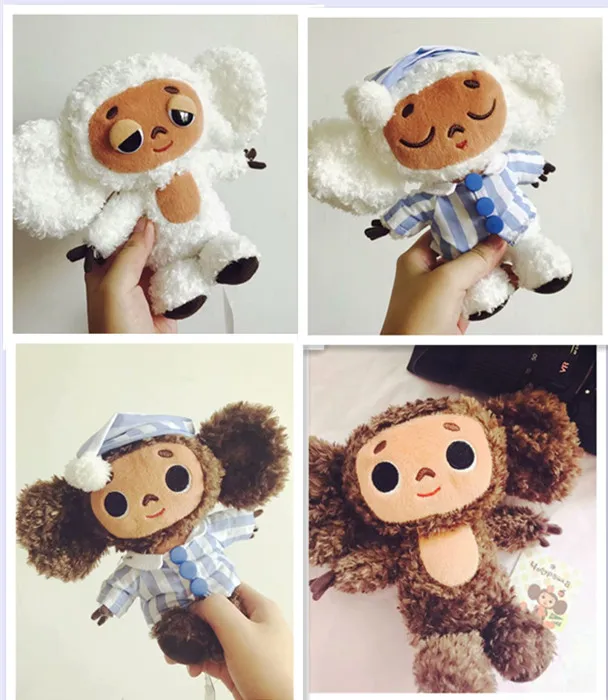 2 шт. плюшевые игрушки-обезьянки Чебурашка | Игрушки и хобби