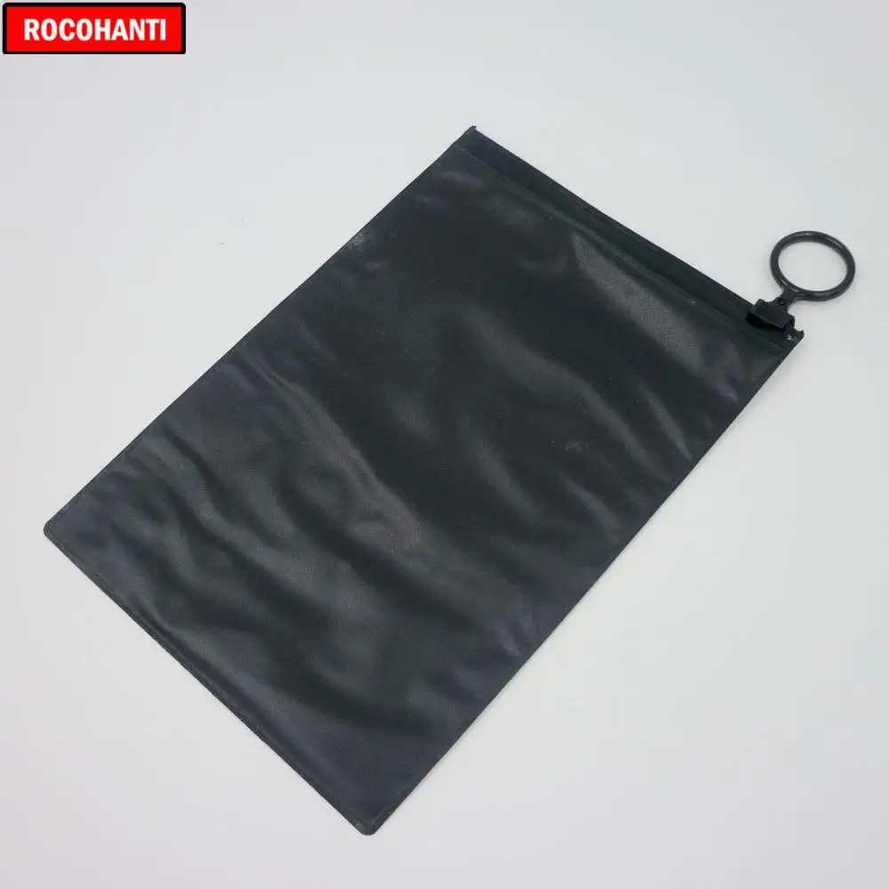 500X изготовленным на заказ логосом Opaqu замка застежка молнии Пластик сумки ПВХ
