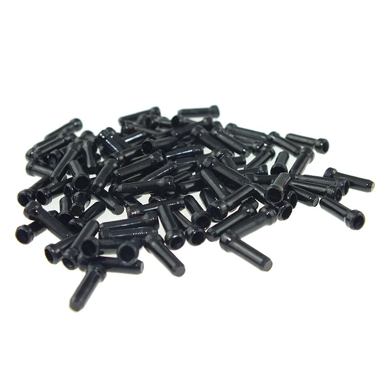 

100pcs Shifter Cable Tips Brake Gear Line End Cap Aluminum Bicycle Accessories