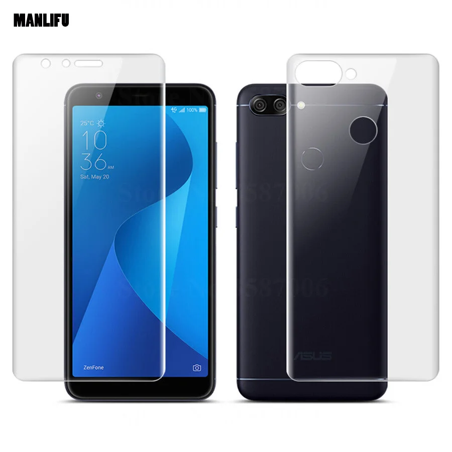 3D Гидрогелевая пленка для Asus Zenfone 6 ZS630KL ZE620KL 5Z ZS620KL Защитная экрана Max Pro M2 ZB631KL (M1)