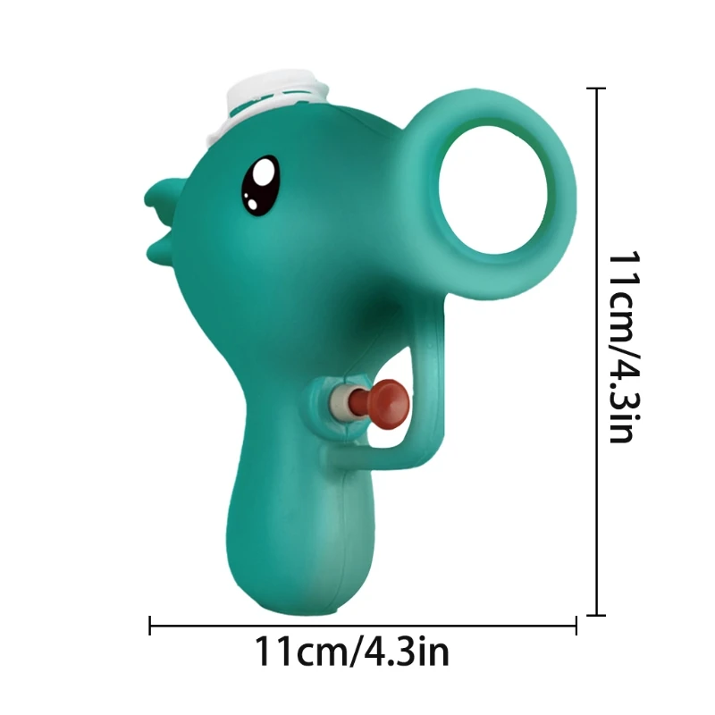 

Cartoon Cute Pea Water Guns Bathtub Toy for Children's Water Swimming Toy H055
