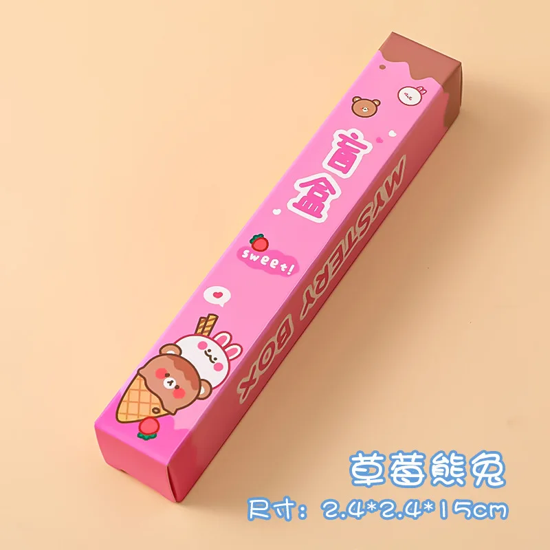 Женская гелевая ручка Lucky Box с черными чернилами женский набор случайных четырех