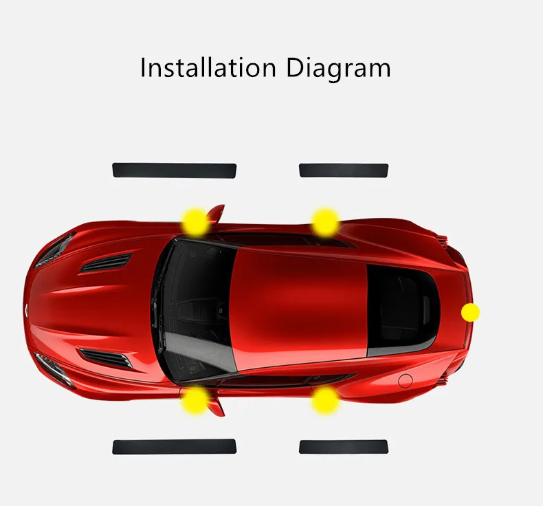

For Lada Vesta Car Scuff Plate Door Threshold Sill Stickers For Lada Vesta Auto Cover Panel Step Protector Accessories 4PS