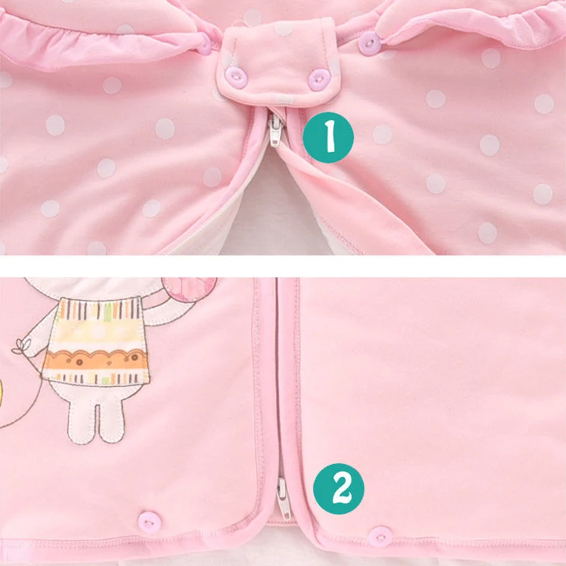 Мягкий теплый детский спальный мешок многофункциональные съемные спальные