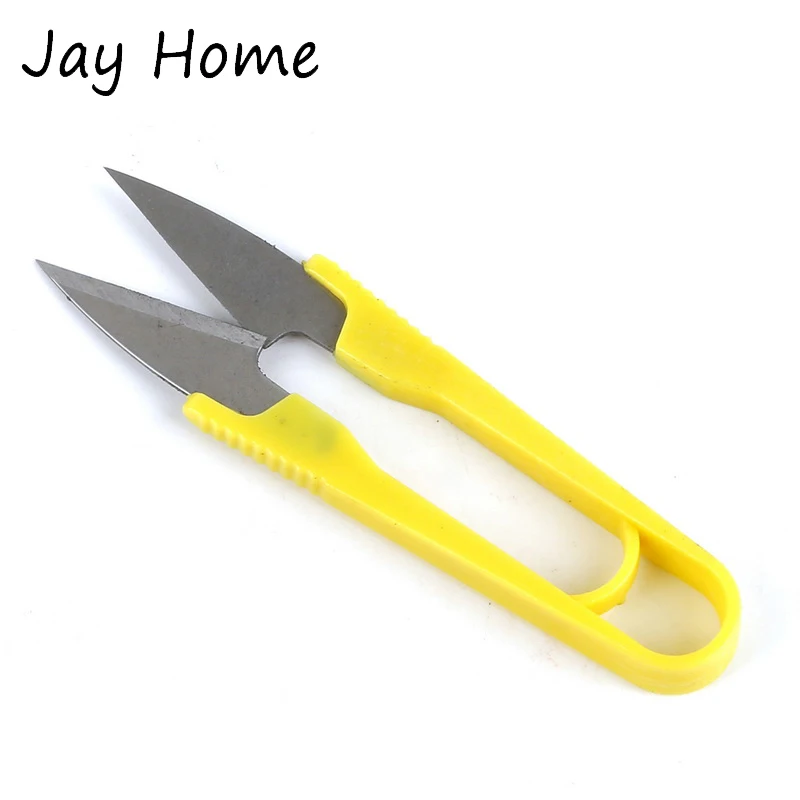 

2Pcs Sewing Scissors Yarn Thread Cutter Mini Small Snips Trimming Nipper Stitch Embroidery DIY Craft U Scissors Sewing Supplies