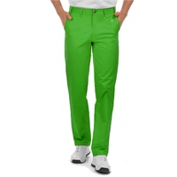 mens golf pants lesmart dry fit breathable chino trousers elastic casual leisure man sports long pants for spring summer