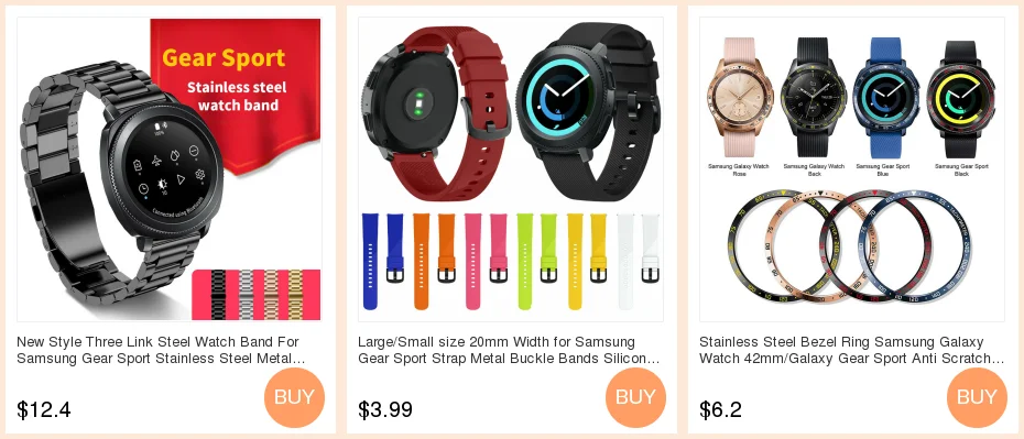 20 мм нейлоновый ремешок с металлической пряжкой для samsung gear S2 классические ремешки нейлоновые Ремешки для наручных часов для samsung gear Sport SM-R600 SmartWatch