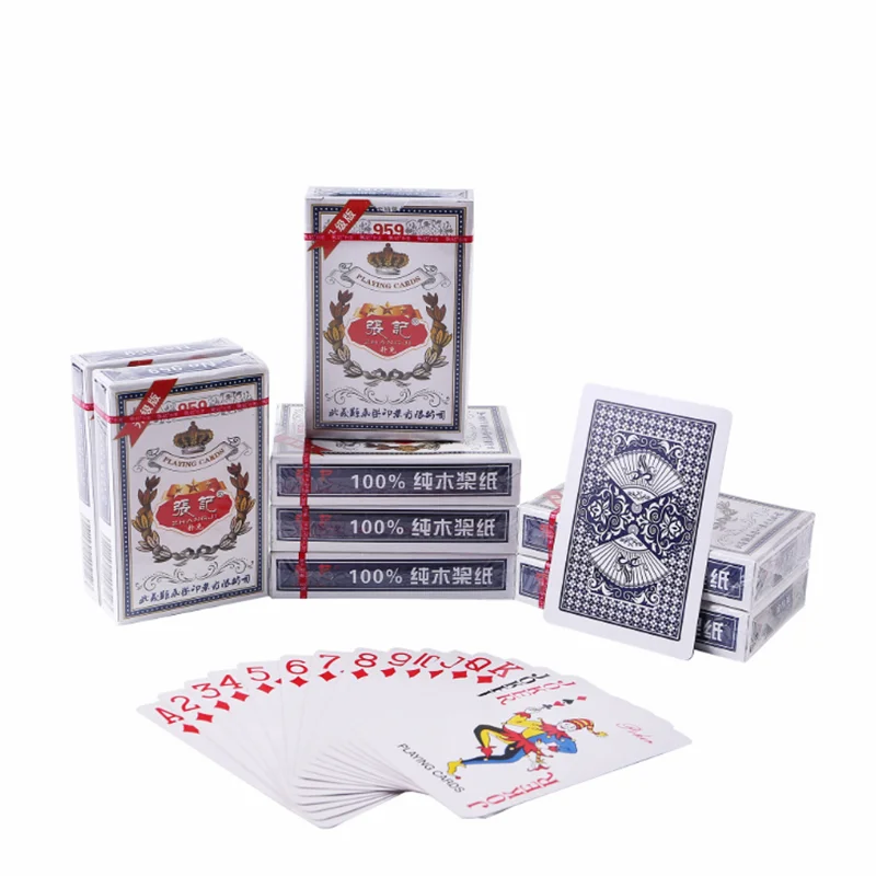 

New Card Pattern Plastic Waterproof Adult Playing Cards Game Poker Cards Board Games Cards
