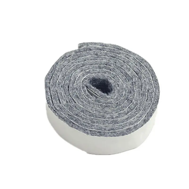

1M/Roll Table Chair Leg Mats DIY Furniture Foot Pads Felt Self Adhesive Home Office Stool Leg Mat Protectors Non-Slip Grey Color