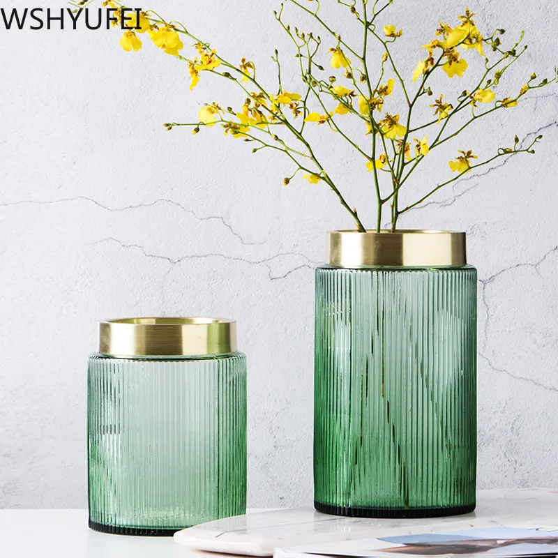 Новая светильник Роскошная стеклянная ваза гидропонное растение гостиная офис