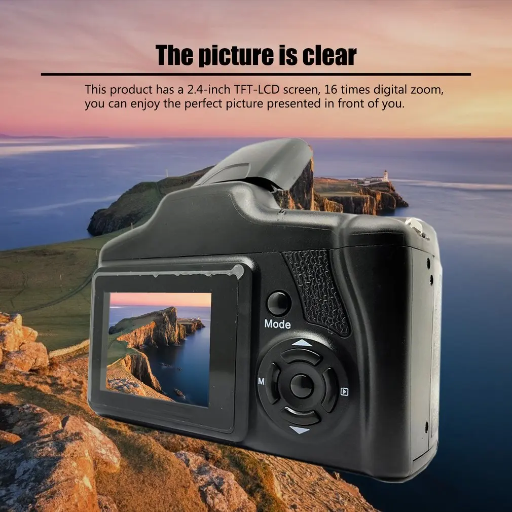 XJ05 Digital Camera SLR 4X Zoom 2.8 inch Screen 3mp CMOS Max 12MP Resolution HD 720P TV OUT Support PC Video Dropship | Электроника