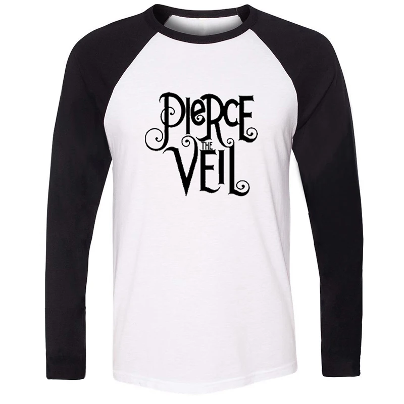 Осенняя футболка для мальчиков с принтом в виде ФОБ рок-группы черной вуалью