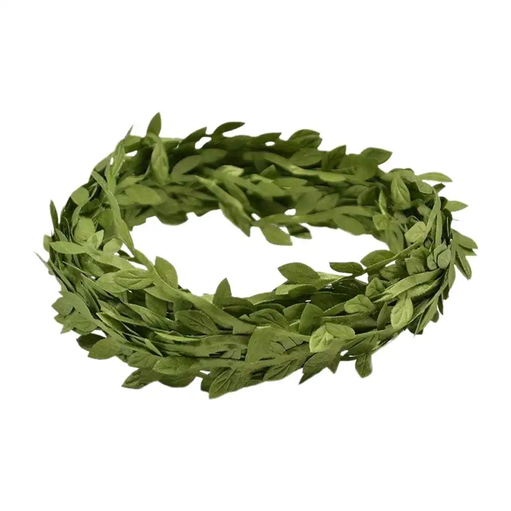 Искусственный плющ гирлянда листва зеленые синие листья искусственные цветы