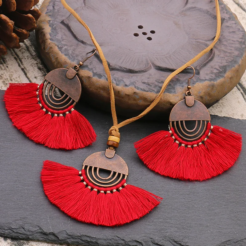Новинка 2020 красочные ювелирные изделия с кистями набор ручная работа плетение
