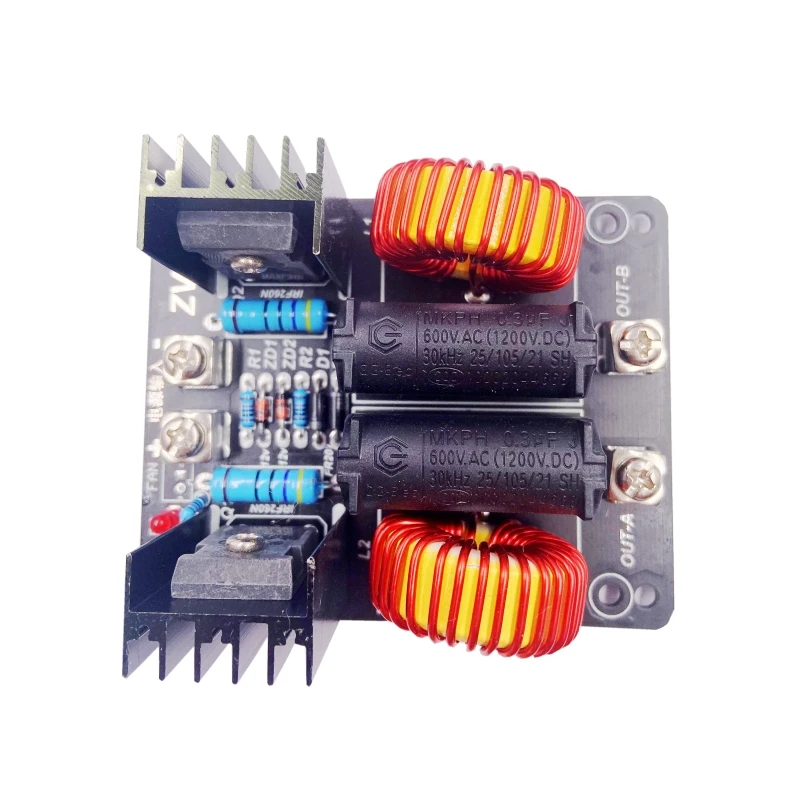 Плата индукционного нагрева низкого напряжения ZVS 800 Вт блок питания Обратный ход