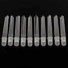 Светодиодсветильник лампочка дневного света 102050100 шт RGB общий катод 5 мм RGB Led общий катод 4-контактный трехцветный излучающий диод