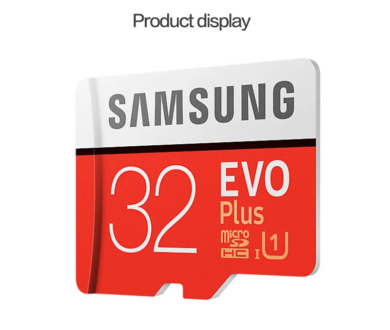 SAMSUNG Оригинальная карта памяти 128G 256GB максимальная скорость чтения 100 МБ/с. класс 10 U3 EVO PLUS 64GB TF карты UHS-I карта Micro SD