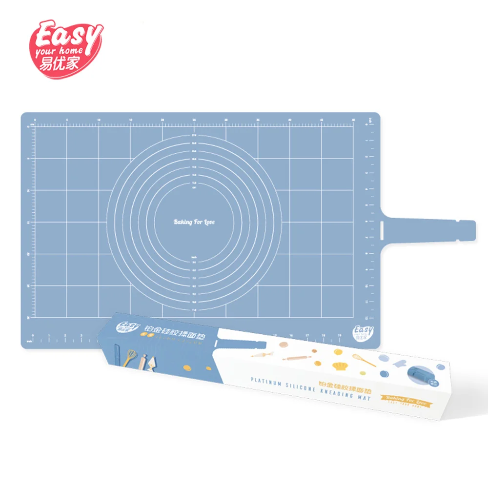 Антипригарный Большой утолщение Платиновый силикон коврик для выпечки прокатки