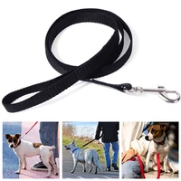 nylon dog leashes 6 colors 1 1m pet walking training leash long cats dogs harness lead strap belt