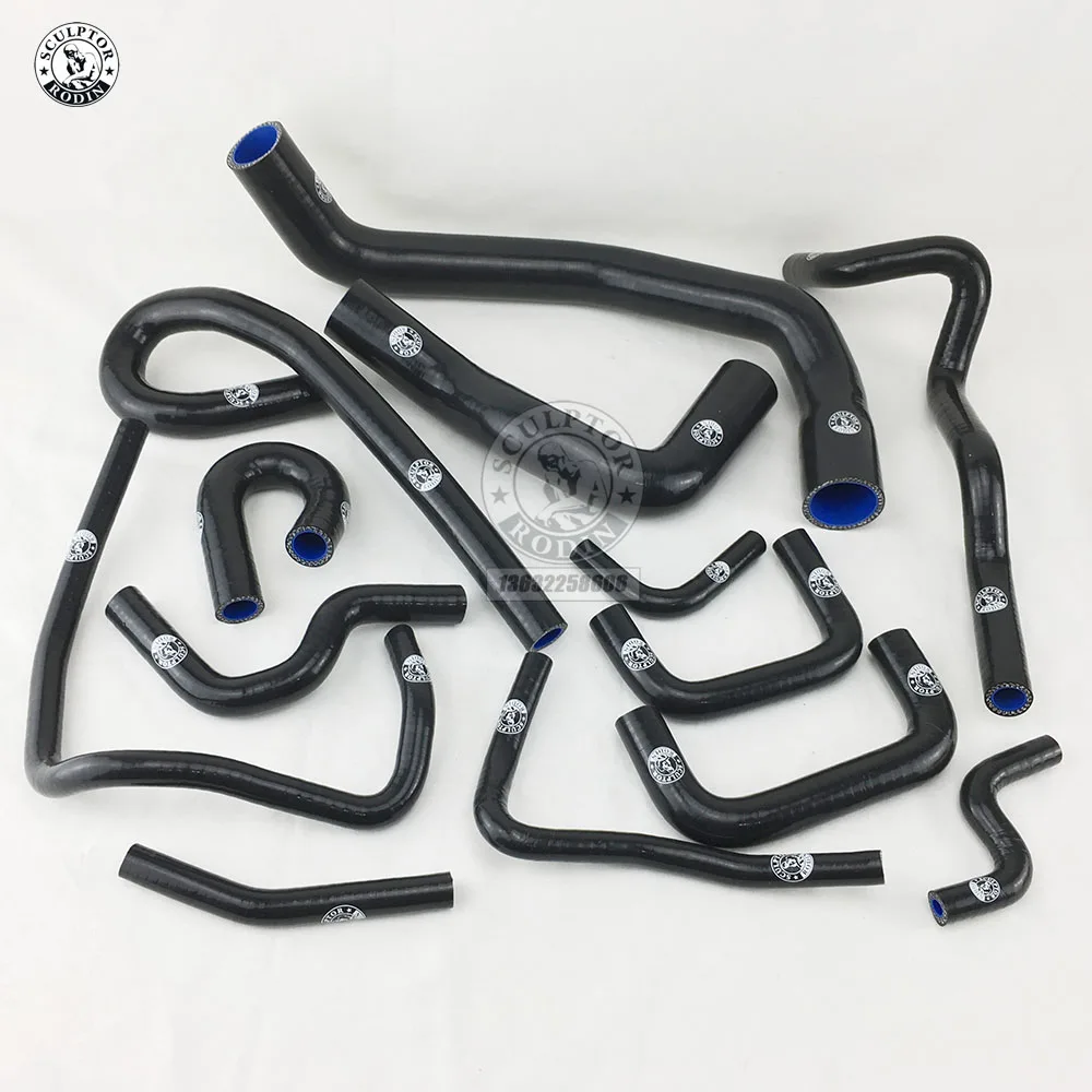 Силиконовый шланг радиатора для NISSAN SKYLINE GTS ECR33 R33 GTS25T RB25DET 93-98(13 шт.) красный/синий/черный