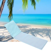 beach folding chair aviation aluminum alloy single convenient outdoor camping bed beach lounge chair