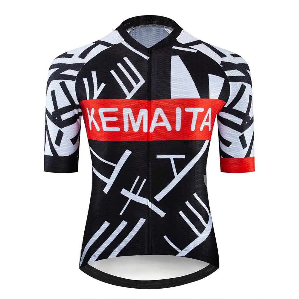

Мужская дышащая веломайка с коротким рукавом от KEMAITA PRO