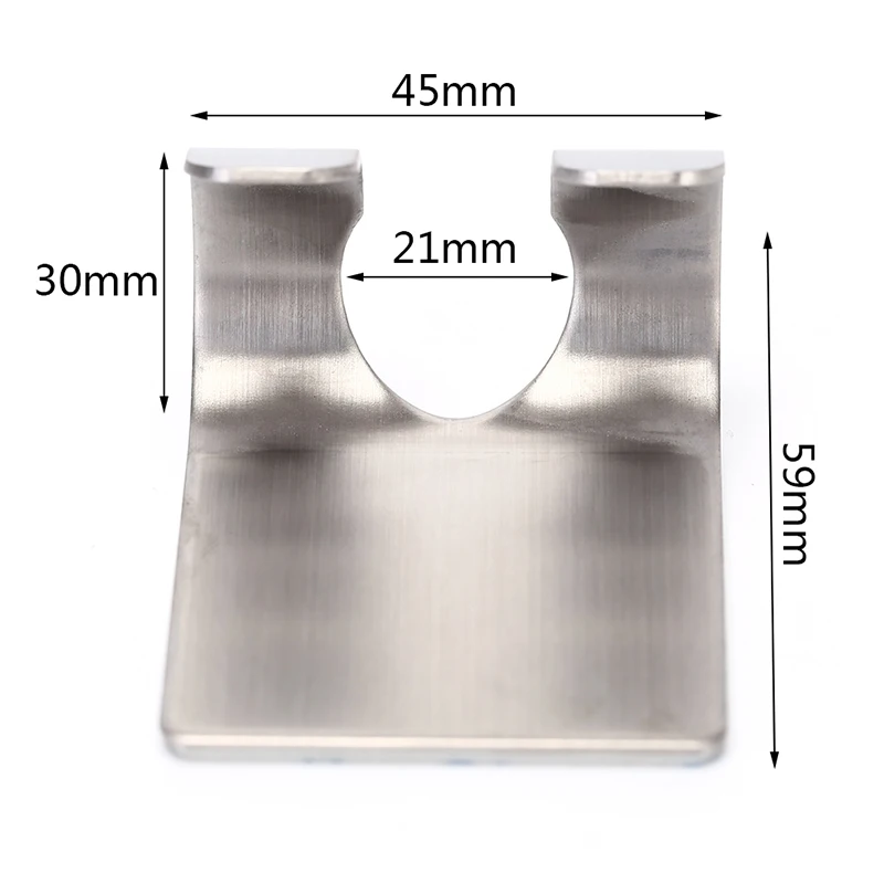 

1PC Shaver Shelf Stainless Steel Razor Holder Razor Rack Bathroom Razor Hook