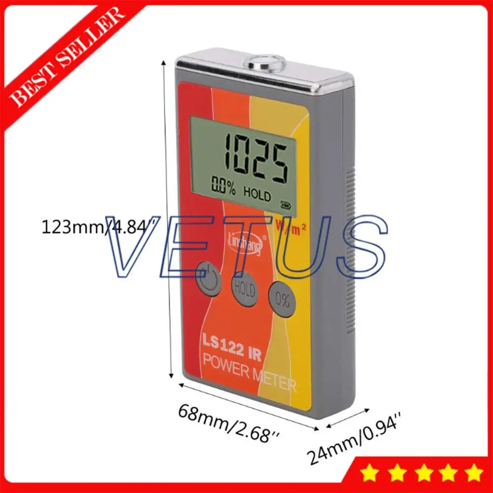 LS122 портативный измеритель солнечной энергии с ИК датчиком мощности|power meter|power