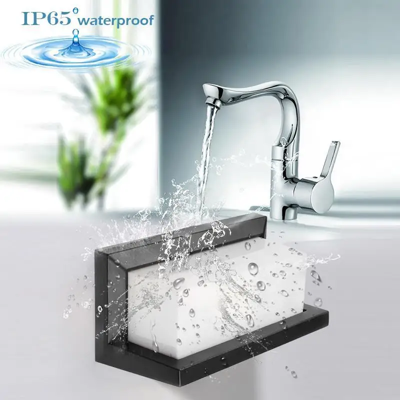 

LED Wall Light Outdoor Waterproof Porch Lights Modern Indoor Wall Lamps Living Room Garden Wall Sconce Lamp 15W Home Lighting