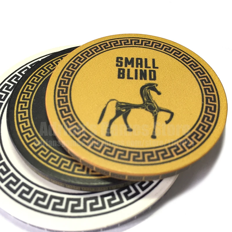 Греция бог Керамика фишки для покера дилер&большой блайнд&малый блайнд Poker Chips