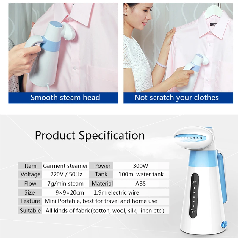 Мини Портативный Отпариватель ручной паровой Утюг Одежда отпариватель одежды из