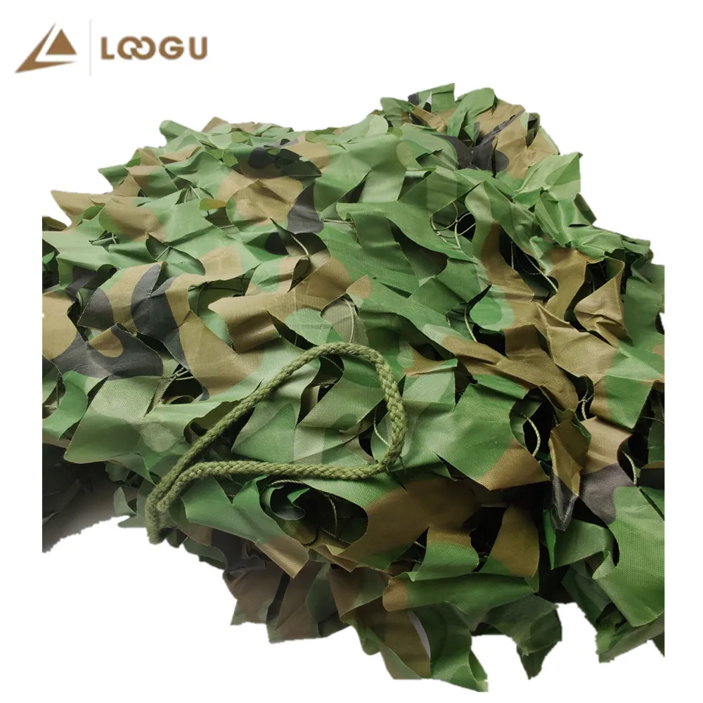 Камуфляжная сетка LOOGU большого размера высококачественные усиленные