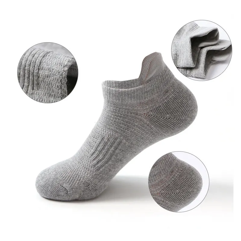 

1 pair Running Socks Sports Basketball Football Cycling Men Women Anti Slip Breathable Moisture Wicking Thicken