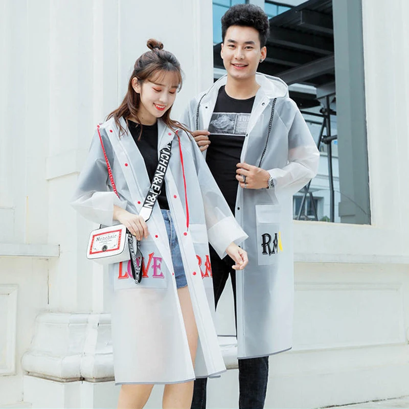 Новый непромокаемый плащ для мужчин и женщин утолщенный водонепроницаемый