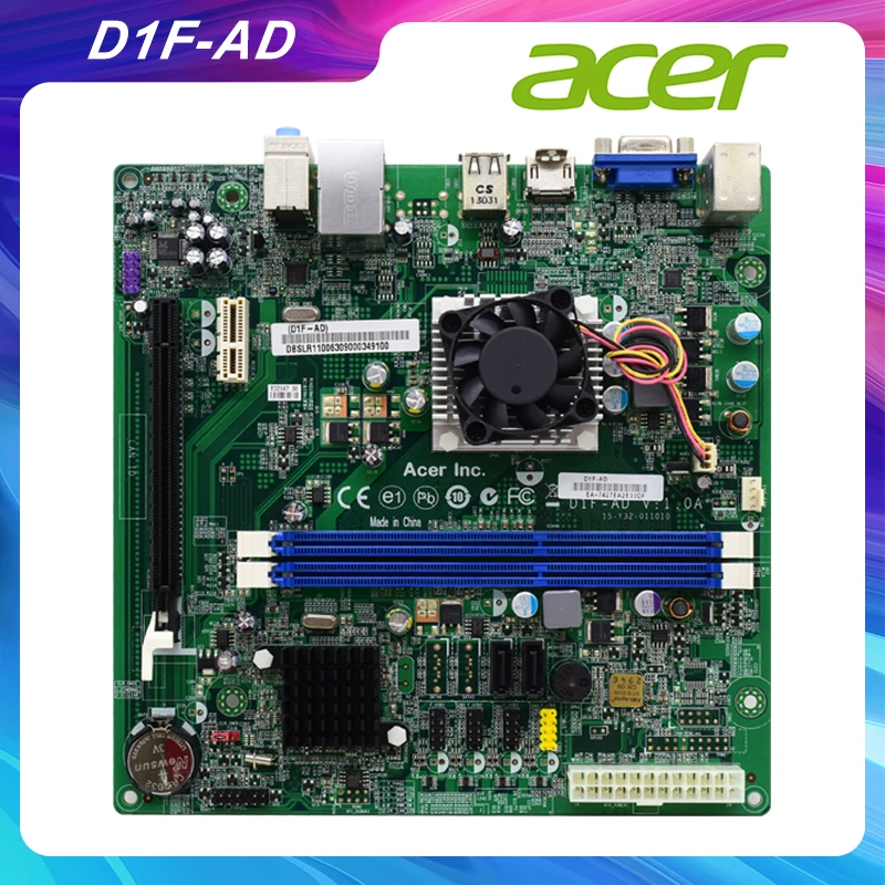 Для ACER D1F-AD XC100 материнская плата E2-1200 APU AMD HD HDMI встроенная HD7130 десктопная X1430 SX2110 |