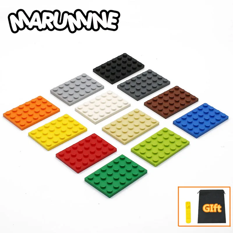Marumine 4х6 стеклянная рамка для крепления на руке 10 шт. 3032 частиц строительные блоки