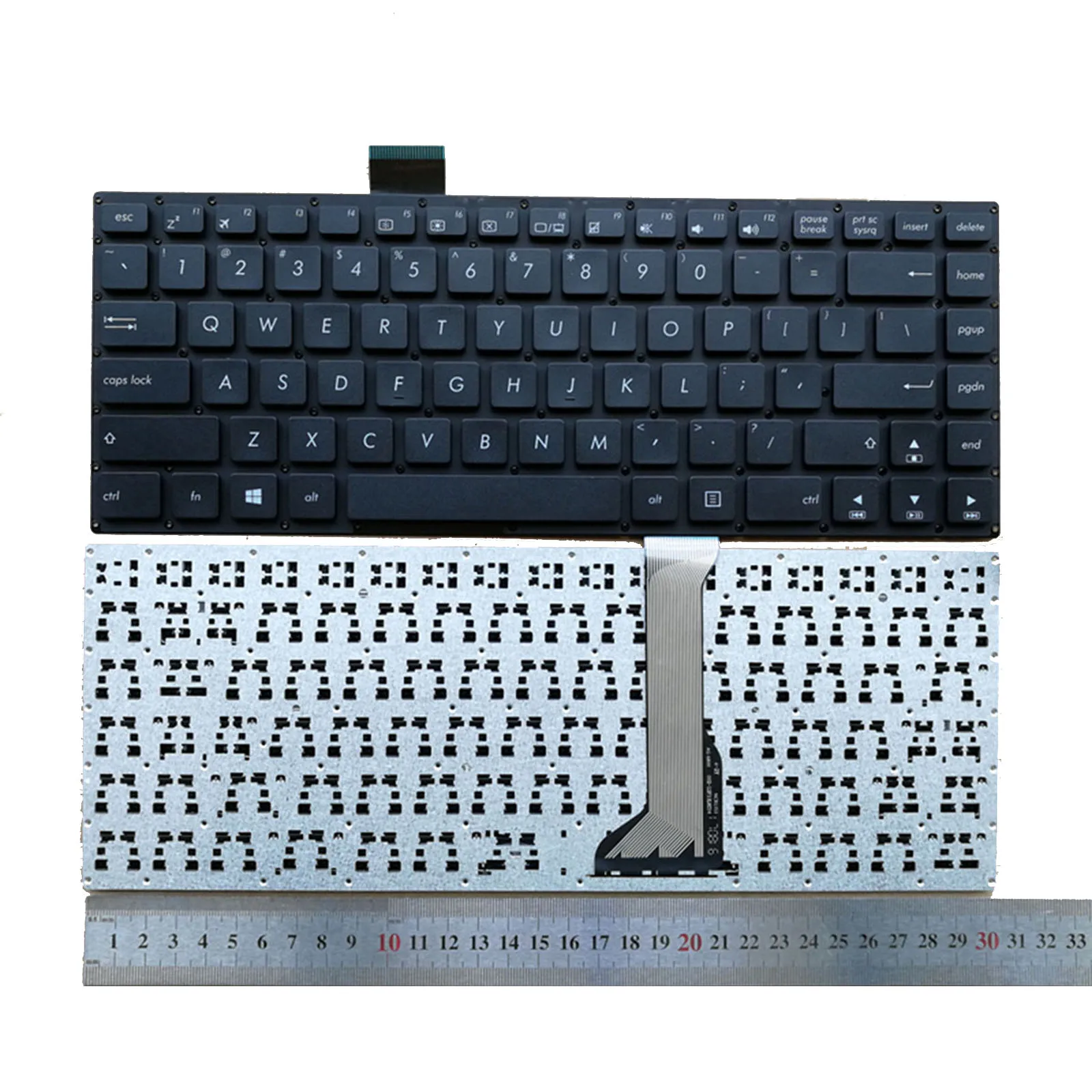 Клавиатура для ноутбука ASUS E402 E402M E402MA E402SA E402S E403SA E402N английская Черная |
