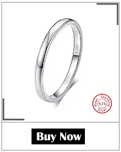 ORSA JEWELS Настоящее 925 пробы Серебряное женское кольцо классическая круглая форма простой стиль кольцо на свадебный юбилей модное ювелирное изделие SR73