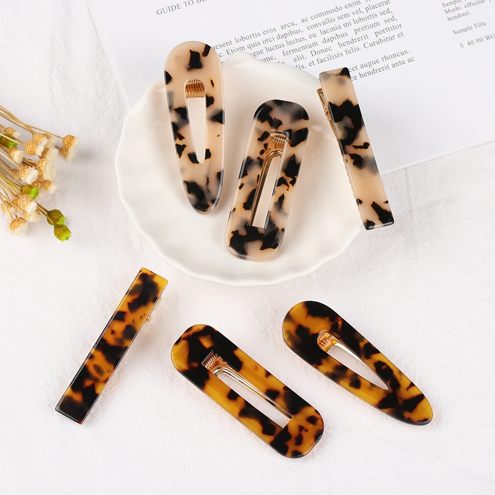 

3 шт./компл. Ретро акриловая шпилька для волос леопардовая шпилька для волос с рисунком шпилька для волос набор аксессуаров для волос Новая м...