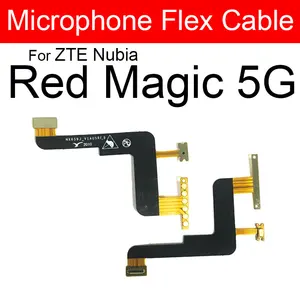 Гибкий кабель микрофона Разъем для ZTE Nubia Red Magic 5G Magic5G микрофон подключение Ремонт Запасные части