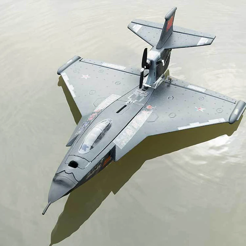 J11 EPP 640 мм размах крыльев 3D трюк Водонепроницаемый RC самолет военный истребитель