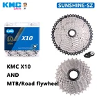 Цепочка свободного хода 10 скоростей, KMC X10, для горного велосипеда M6000, k7