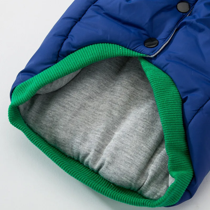 Hipidog Бесплатная доставка хлопковый жилет для собак с капюшоном пальто зимняя