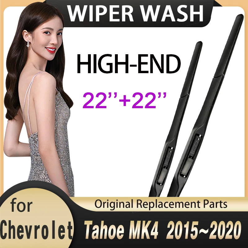 

Car Wiper Blade for Chevrolet Tahoe MK4 GMC Yukon 2015 2016 2017 2018 2019 2020 Front Windscreen Window Wipers Car Accessories